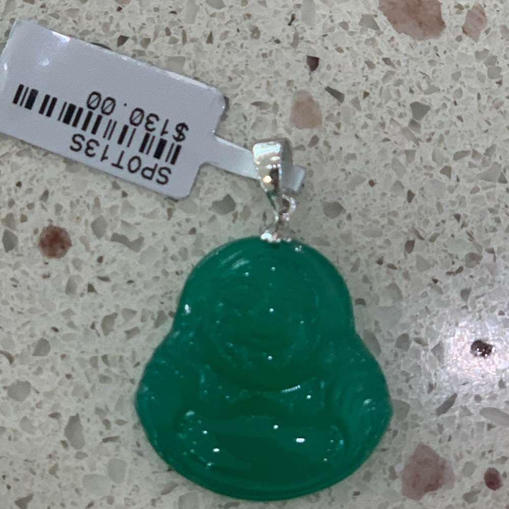 Jade Buddha pendant
